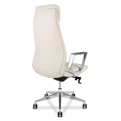silla de cuero
