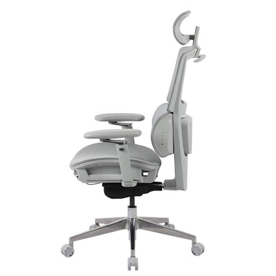 Silla de oficina Teknion con respaldo ergonómico ajustable