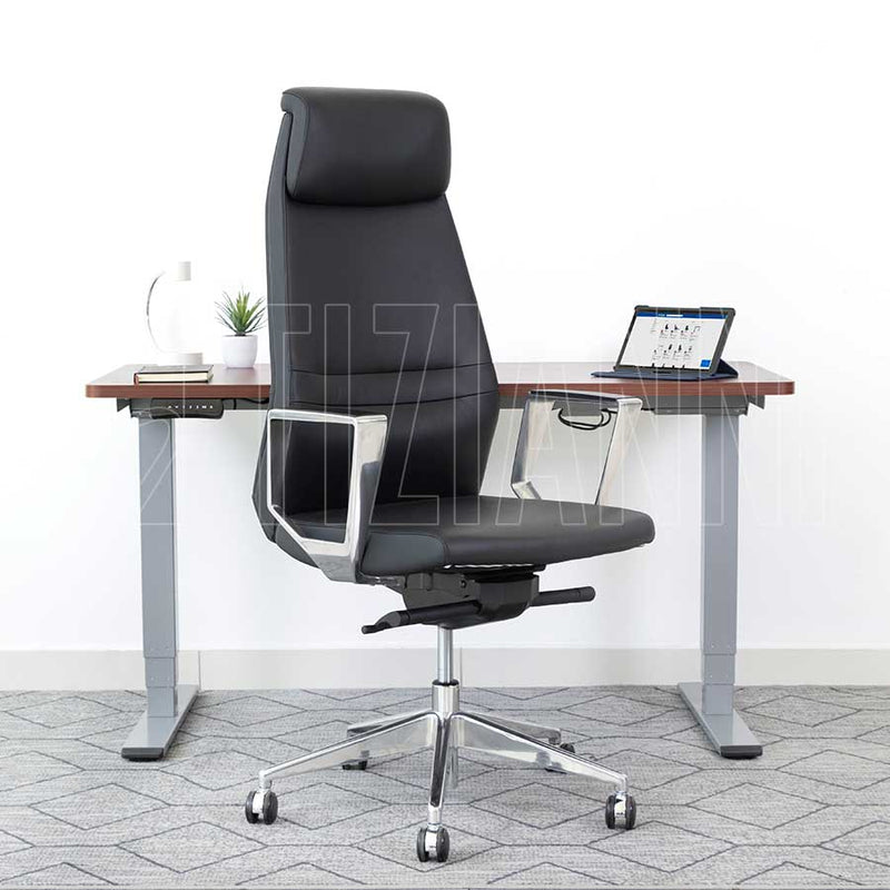 Silla de cuero